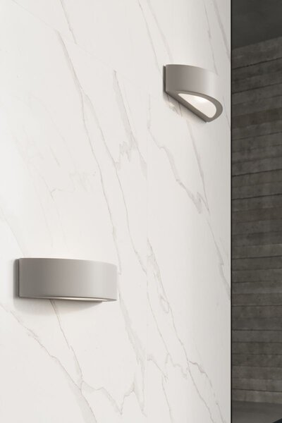 Sollux Lighting Atena nástěnné svítidlo 1x60 W šedá SL.0873