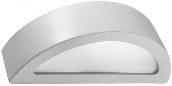 Sollux Lighting Atena nástěnné svítidlo 1x60 W šedá SL.0873