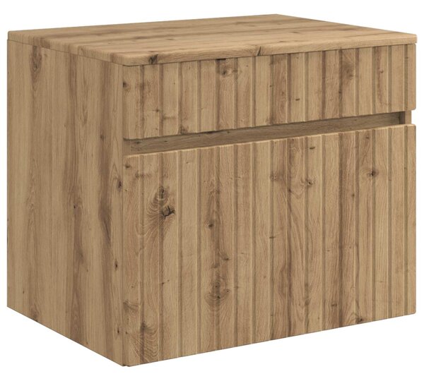 Sada koupelnových skříněk 4 ks Dub artisan Kompozitní dřevo 3406670