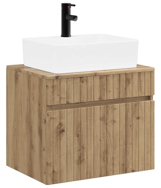 Sada koupelnového nábytku Dub artisan Kompozitní dřevo 3404299