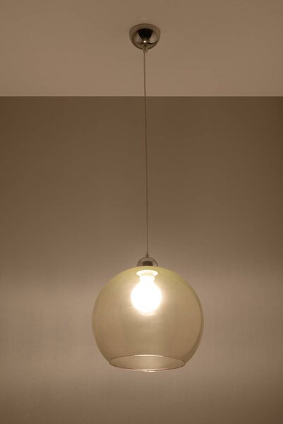Sollux Lighting Ball závěsné svítidlo 1x60 W šampaňská SL.0249