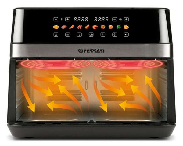 Horkovzdušná fritéza G3Ferrari G1022300 – 12 l, digitální displej