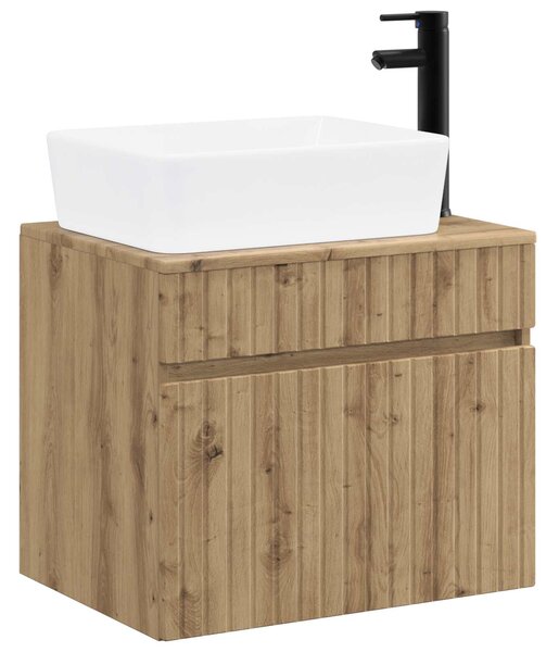 Sada koupelnového nábytku Dub artisan Kompozitní dřevo 3404309