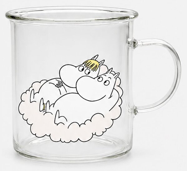 Sinsay - Skleněný hrnek s uchem The Moomins - vícebarevná