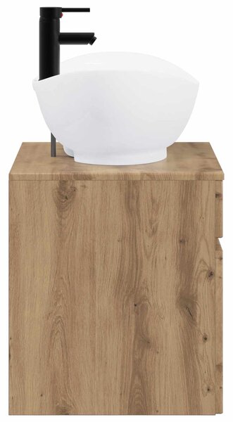 Sada koupelnového nábytku Dub artisan Kompozitní dřevo 3404319