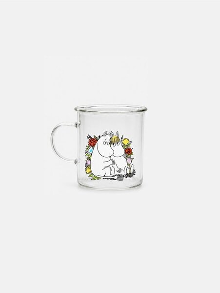 Sinsay - Skleněný hrnek s uchem The Moomins - vícebarevná