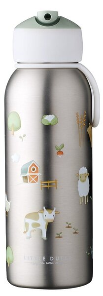 Nerezová dětská termoska 350 ml Little Farm by Little Dutch – Mepal