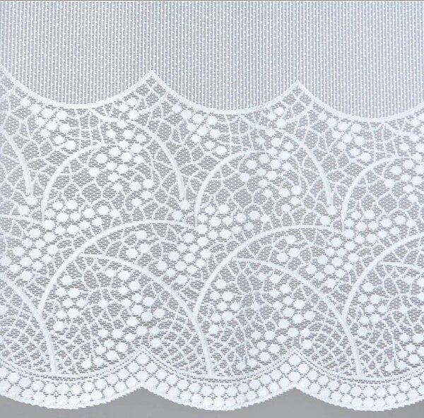 BELLATEX Záclona kusová se stuhou Bílá 250x180 cm (výška x šířka)