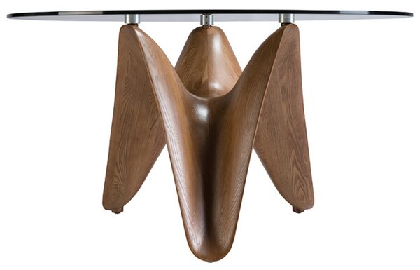 Skleněný jídelní stůl Angel Cerdá No. 1126, 130 cm