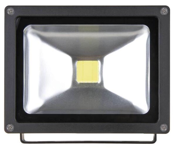 Venkovní LED nástěnný reflektor HOBBY, 20W, neutrální bílá, černý, IP65