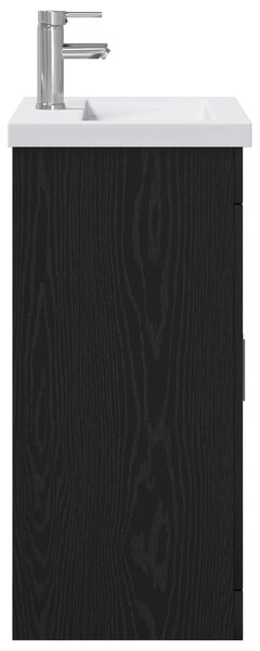 Sada koupelnového nábytku Černý dub 61 x 40 x 84,5 cm 3404351