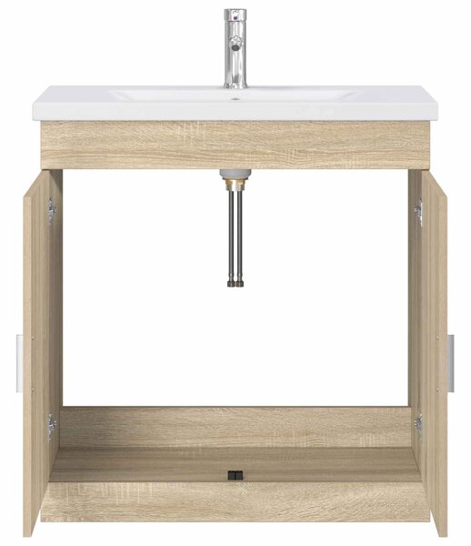 Sada koupelnového nábytku Dub sonoma 81 x 40 x 84,5 cm 3404360