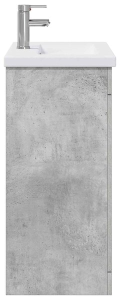 Sada koupelnového nábytku Betonově šedá 81 x 40 x 84,5 cm 3404361