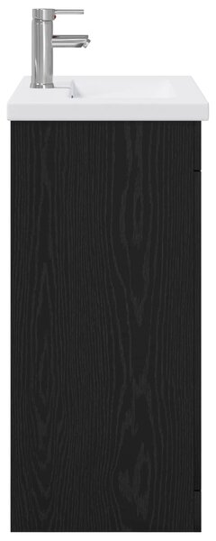 Sada koupelnového nábytku Černý dub 81 x 40 x 84,5 cm 3404359