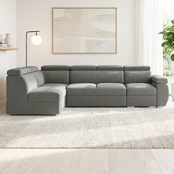 Sedací souprava BASTON | 180x320 cm | rozkládací + úložný prostor | VÝBĚR TKANIN
