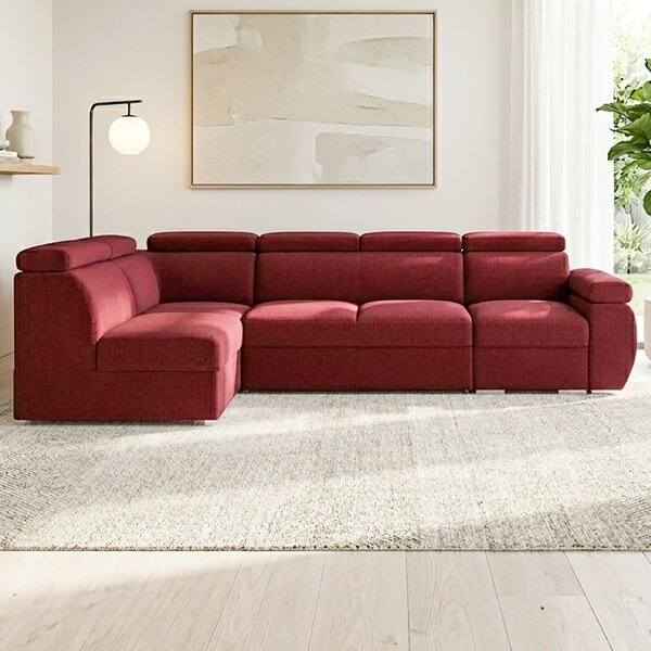 Sedací souprava BASTON | 180x320 cm | rozkládací + úložný prostor | VÝBĚR TKANIN