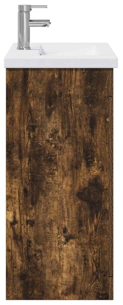 Sada koupelnového nábytku Kouřový dub 81 x 40 x 84,5 cm 3404362