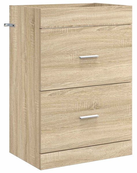Sada koupelnového nábytku Dub sonoma 61 x 40 x 84,5 cm 3404368