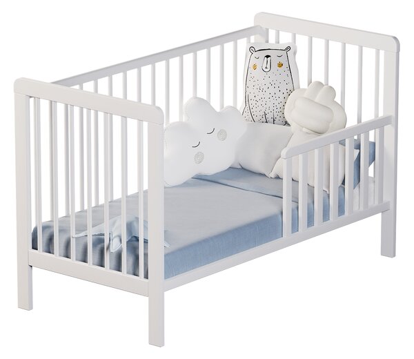 Dětská postýlka Basic bílá 120x60