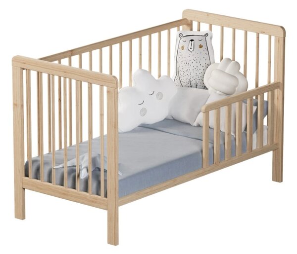 Dětská postýlka Basic borovice 120x60