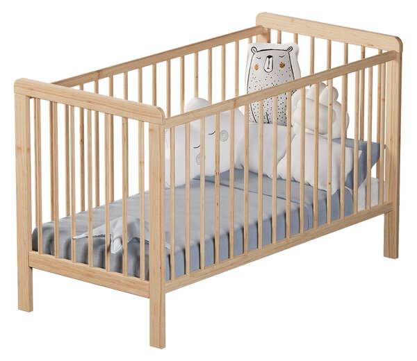 Dětská postýlka Basic borovice 120x60