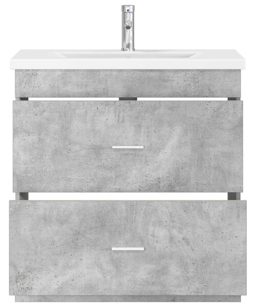 Sada koupelnového nábytku Betonově šedá 81 x 40 x 84,5 cm 3404377