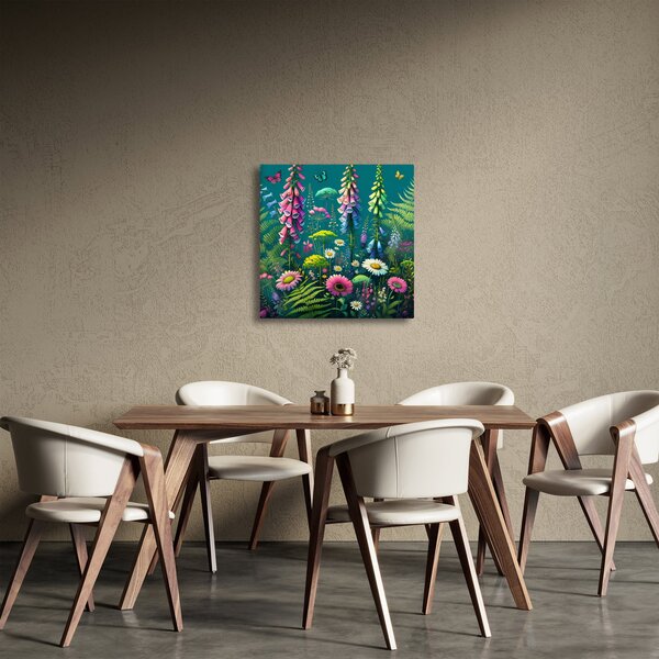Obraz - Luční kvítí (30x30 cm)