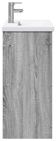 Sada koupelnového nábytku Šedý Sonoma 81 x 40 x 84,5 cm 3404379