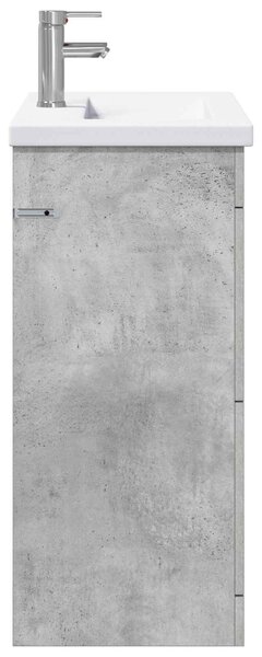 Sada koupelnového nábytku Betonově šedá 81 x 40 x 84,5 cm 3404377