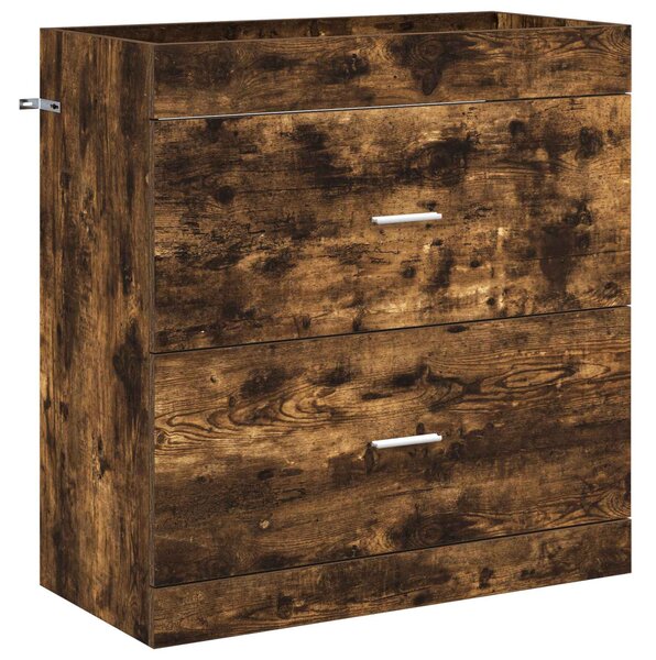 Sada koupelnového nábytku Kouřový dub 81 x 40 x 84,5 cm 3404378