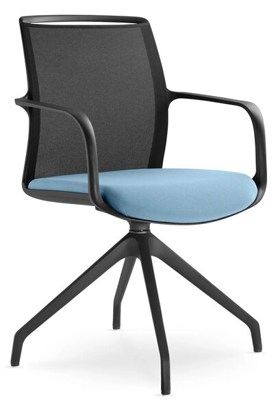 LD SEATING - Konferenční židle LEAF 505, F90-BL