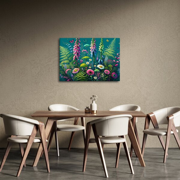 Obraz - Luční kvítí (70x50 cm)