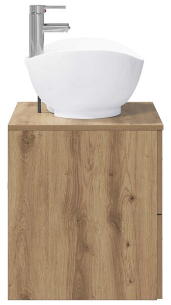 Sada koupelnového nábytku Dub artisan Kompozitní dřevo 3404405