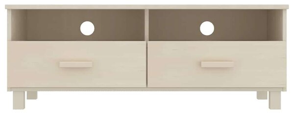 TV stolek HAMAR medově hnědý 106 x 40 x 40 cm masivní borovice 340468