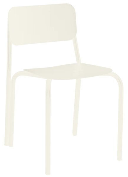 Noo.ma Béžová kovová jídelní židle Kei