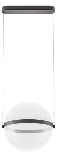 Redo Závěsné LED svítidlo ATLAS 34W, ø 40 cm, CRI90 Barva: Černá, Barva světla: 2700K