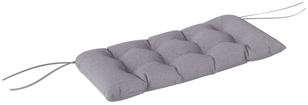 Židle na lavici Outsunny 105 x 46 x 12,5 cm s popruhy, polstrování na venkovní židle, voděodolné polstrování UPF50+, polštář na sezení, polštářek, pod