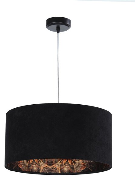 BPS Koncept Standard HomeLight závěsné svítidlo 1x60 W černá-vzor 030-283-40