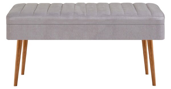 Jídelní set Vlasta 2 (borovice atlantic + šedá) (pro 6 osob)