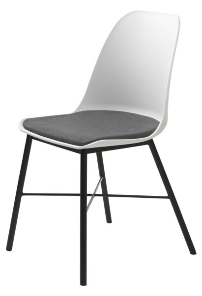 Designová židle Jeffery bílá