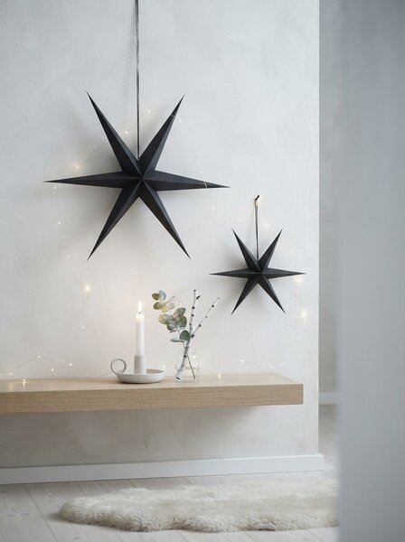 Noordliving Šesticípá hvězda Xmas Black - 20 cm NL122