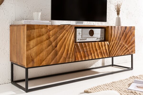 Designový TV stolek Shayla 160 cm mango