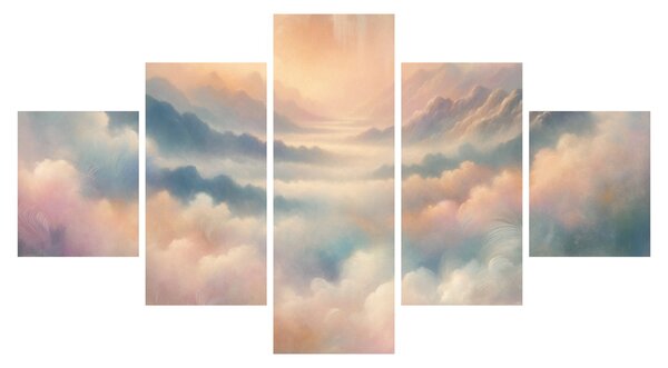Obraz - Oblaka (125x70 cm)