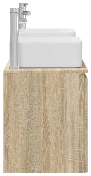 Sada koupelnových skříněk 3 ks Dub sonoma 135 x 35 x 80 cm 3405659