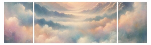 Obraz - Oblaka (170x50 cm)