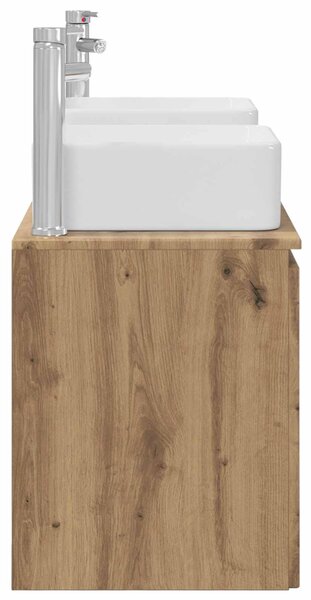 Sada koupelnových skříněk 3 ks Dub artisan 49,5 x 41 x 63 cm 3405646