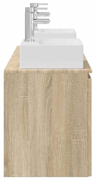 Sada koupelnových skříněk 3 ks Dub sonoma 49,5 x 41 x 62,5 cm 3405649