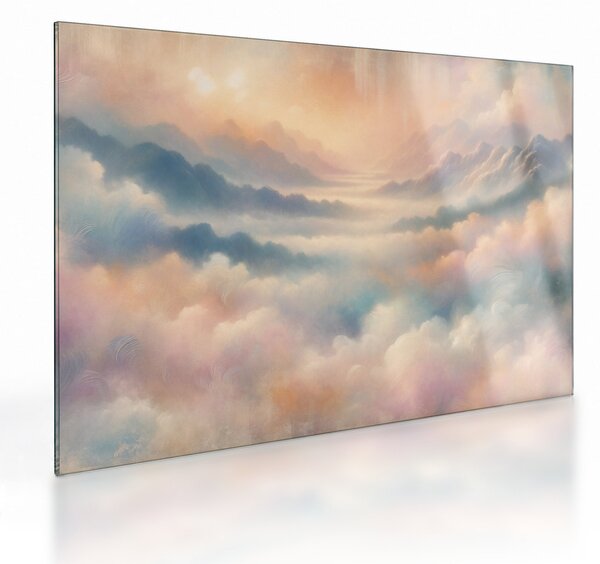 Skleněný obraz - Oblaka (70x50 cm)