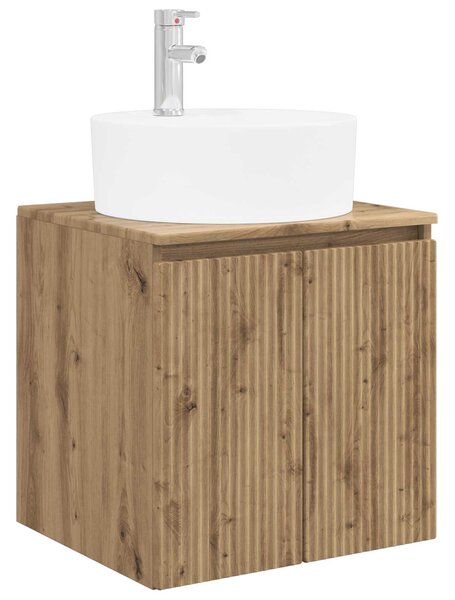 Sada koupelnových skříněk 4 ks Dub artisan Kompozitní dřevo 3406470