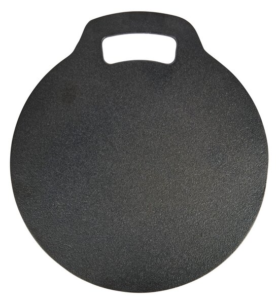 Plotýnka 27 cm KitchenCraft litinová kulatá STONE